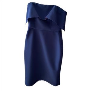 BCBG MAXAZRIA Strapless Blue Dress 2